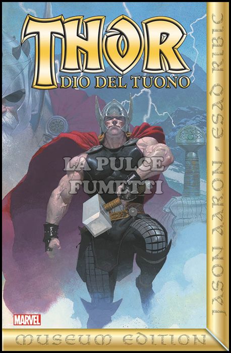 MARVEL MUSEUM EDITION: THOR GOD OF THUNDER LIMITED EDITION - GOLD TIRATURA LIMITATA